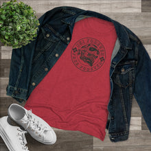Load image into Gallery viewer, Women&#39;s Ski Forever. Free Forever. Triblend Tee