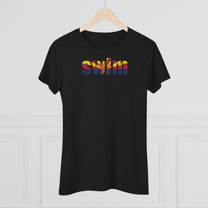 Women's Swim Arizona Triblend Tee