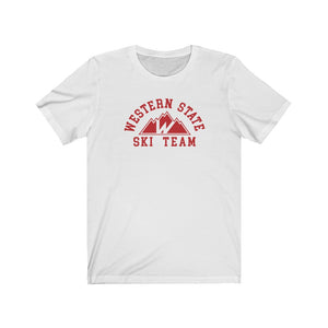 Unisex Retro WSC Ski Team Jersey Short Sleeve Tee
