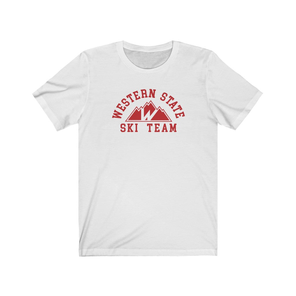 Unisex Retro WSC Ski Team Jersey Short Sleeve Tee