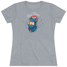 Load image into Gallery viewer, Women&#39;s Colorado Shoe Tongue Triblend Tee