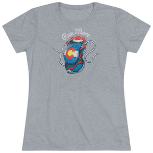 Women's Colorado Shoe Tongue Triblend Tee