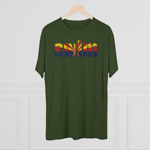 Men's Swim Arizona Tri-Blend Crew Tee