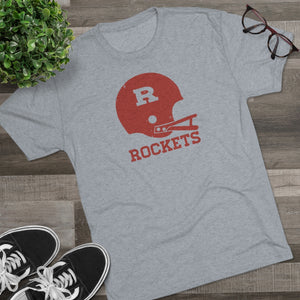 Men's Retro Rockets Tri-Blend Crew Tee
