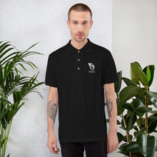 Load image into Gallery viewer, Sabercats Skull Embroidered Polo Shirt