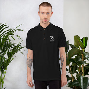 Sabercats Skull Embroidered Polo Shirt