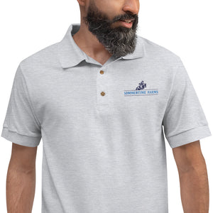 Embroidered Men's Sommertime Farms Polo Shirt