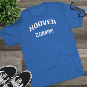 Men's Hoover Elementary Tri-Blend Crew Tee