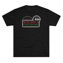 Load image into Gallery viewer, Waldo&#39;s Pizza Tri-Blend Crew Tee