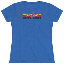 Load image into Gallery viewer, Women&#39;s Swim Arizona Triblend Tee