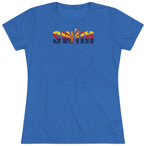 Women's Swim Arizona Triblend Tee