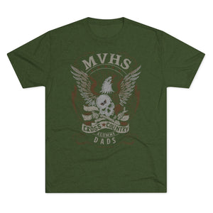 Men's MVHS XC Dad Tri-Blend Crew Tee