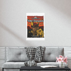 Poker Tourney 2022 Premium Matte Vertical Posters