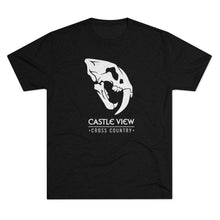 Load image into Gallery viewer, Castle View Skull Tri-Blend Crew Tee