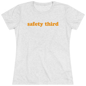Women's Safety Third Triblend Short Sleeve Tee