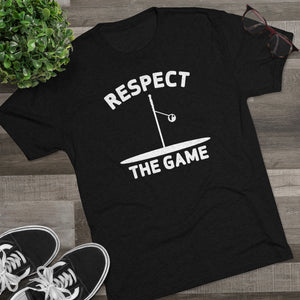 Men's Respect the Game Tri-Blend Crew Tee