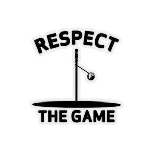Respect the Game Kiss-Cut Stickers