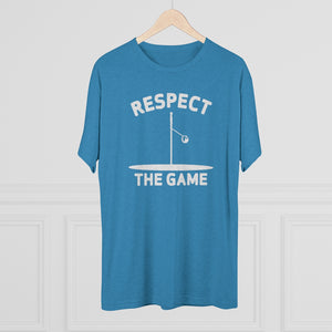 Men's Respect the Game Tri-Blend Crew Tee