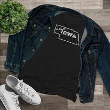 Load image into Gallery viewer, Women&#39;s Visit Iowa Triblend Tee