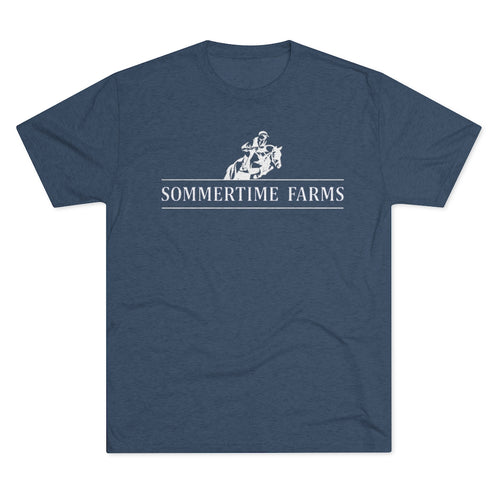 Men's Sommertime Farms Color Tri-Blend Crew Tee
