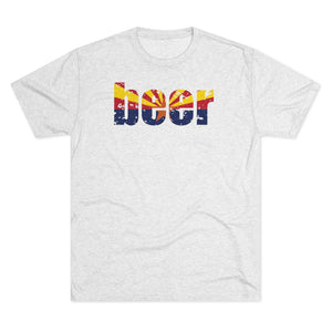 Men's Beer Arizona Tri-Blend Crew Tee