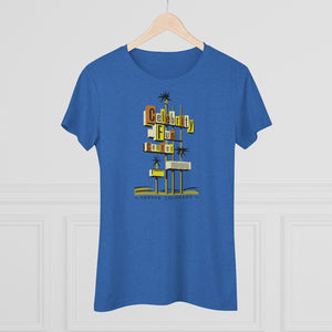 Women's Celebrity Fun Center Triblend Tee