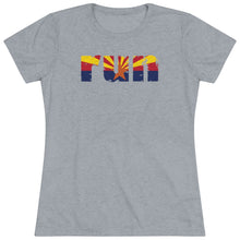 Load image into Gallery viewer, Women&#39;s Run Arizona Triblend Tee