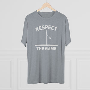 Men's Respect the Game Tri-Blend Crew Tee