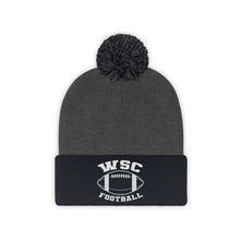 Load image into Gallery viewer, WSC Football Vintage Pom Pom Beanie