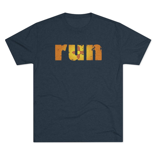 Men's Run New Mexico Tri-Blend Crew Tee