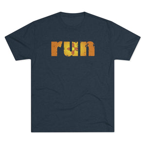Men's Run New Mexico Tri-Blend Crew Tee