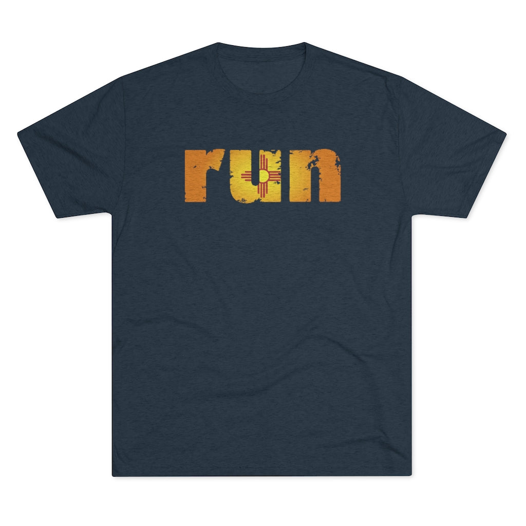 Men's Run New Mexico Tri-Blend Crew Tee