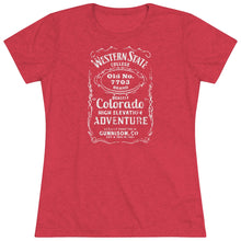 Load image into Gallery viewer, Women&#39;s Western State College 7703 Triblend Short Sleeve Tee
