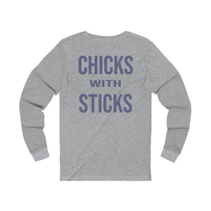 Unisex Chicks with Sticks Jersey Long Sleeve Tee