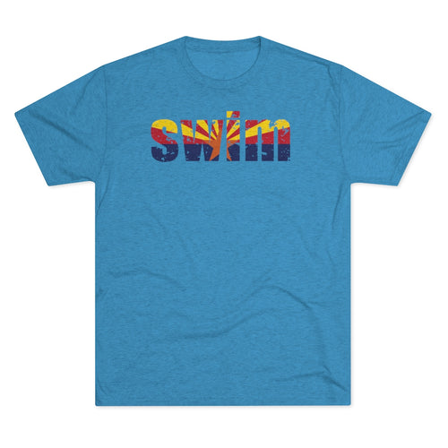 Men's Swim Arizona Tri-Blend Crew Tee