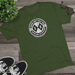 Men's Crying Won't Help Tri-Blend Crew Tee