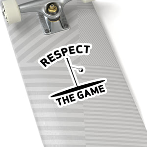 Respect the Game Kiss-Cut Stickers