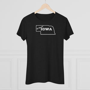 Women's Visit Iowa Triblend Tee