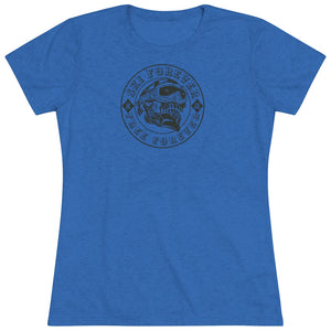 Women's Ski Forever. Free Forever. Triblend Tee