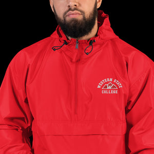 Old School Embroidered Champion Packable Jacket