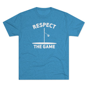 Men's Respect the Game Tri-Blend Crew Tee