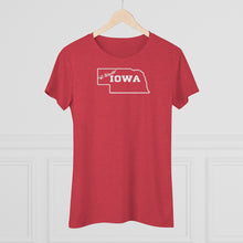 Load image into Gallery viewer, Women&#39;s Visit Iowa Triblend Tee