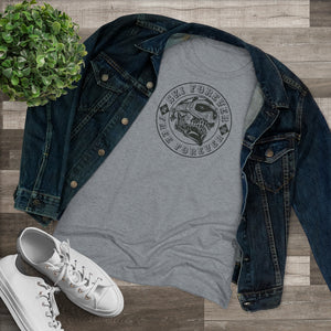 Women's Ski Forever. Free Forever. Triblend Tee