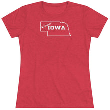 Load image into Gallery viewer, Women&#39;s Visit Iowa Triblend Tee
