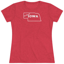 Load image into Gallery viewer, Women&#39;s Visit Iowa Triblend Tee