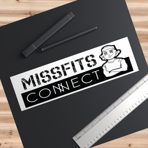 MissFits Connect Bumper Stickers