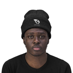 Sabercat Skull Knit Beanie