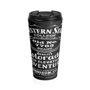 Western State College 7703Stainless Steel Travel Mug