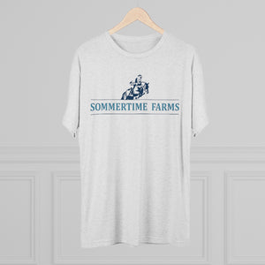 Men's Sommertime Farms Tri-Blend Crew Tee