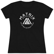 Load image into Gallery viewer, Women&#39;s Matrix Martial Arts Triblend Tee